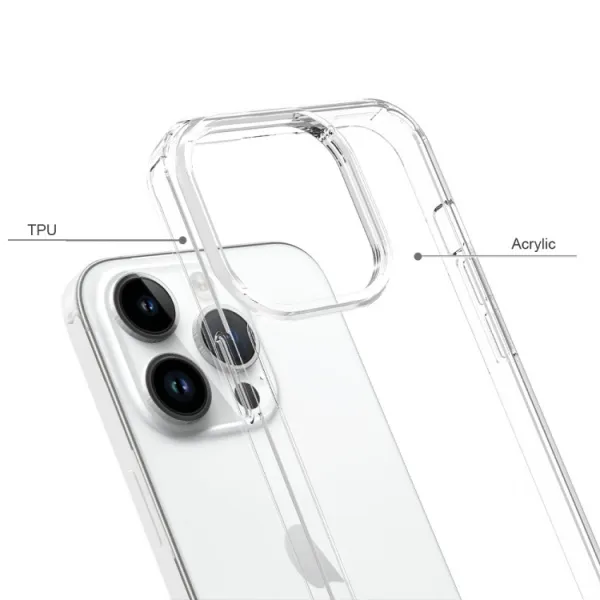 SHOCK Extra odolný kryt Apple iPhone 15 Pro čierny