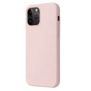 RUBBER Ochranný kryt pre Apple iPhone 15 Pro ružový