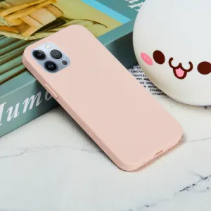 RUBBER Ochranný kryt pre Apple iPhone 15 Pro ružový