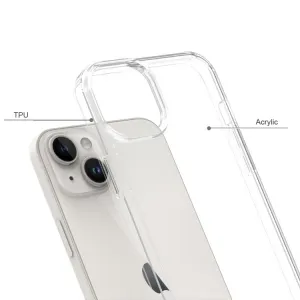 SHOCK Extra odolný kryt Apple iPhone 15 Plus priehľadný