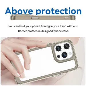 CRYSTAL Ochranný kryt Apple iPhone 15 Pro Max šedý