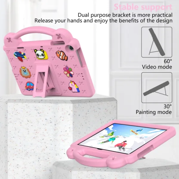 FANY Detský obal na tablet pre Honor Pad X8 ružový