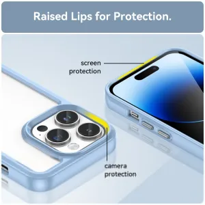 CRYSTAL Ochranný kryt Apple iPhone 15 Pro Max modrý