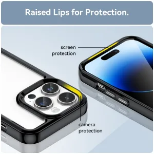CRYSTAL Ochranný kryt Apple iPhone 15 Pro Max čierny