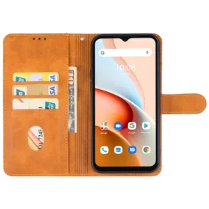 SMOOTH Peňaženkové puzdro pre Umidigi G3 Plus hnedé