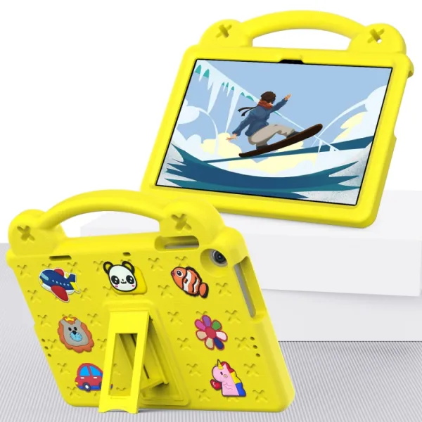 FANY Detský obal na tablet pre Honor Pad X8 žltý