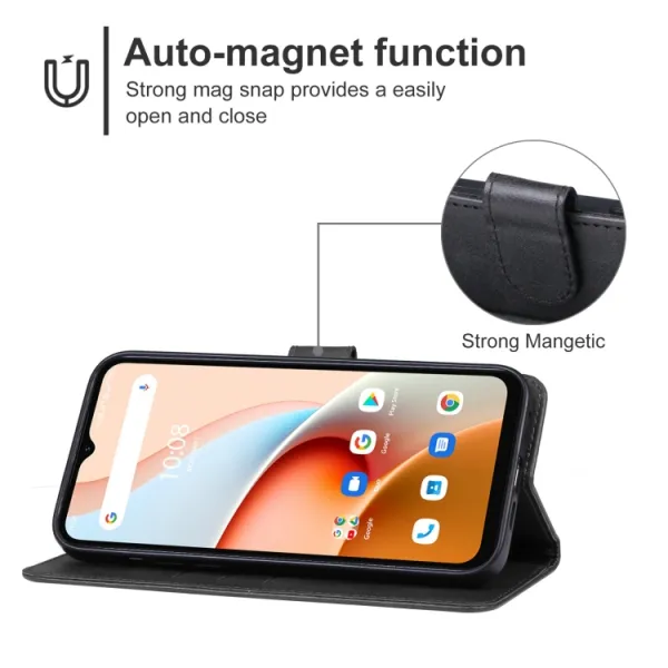 SMOOTH Peňaženkové puzdro pre Umidigi G3 Plus čierne