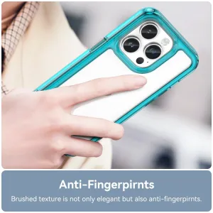 CRYSTAL Ochranný kryt Apple iPhone 15 Pro Max tyrkysový