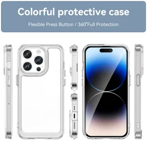 CRYSTAL Ochranný kryt Apple iPhone 15 Pro priehľadný