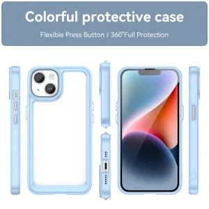 CRYSTAL Ochranný kryt Apple iPhone 15 modrý