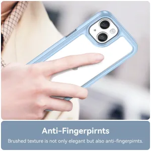 CRYSTAL Ochranný kryt Apple iPhone 15 modrý