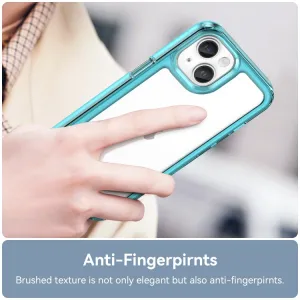 CRYSTAL Ochranný kryt Apple iPhone 15 Plus tyrkysový