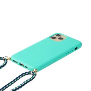 ROPE Kryt so šnúrkou Apple iPhone 15 Pro Max svetlozelený