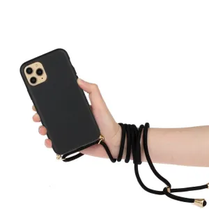 ROPE Kryt so šnúrkou Apple iPhone 15 Pro čierny