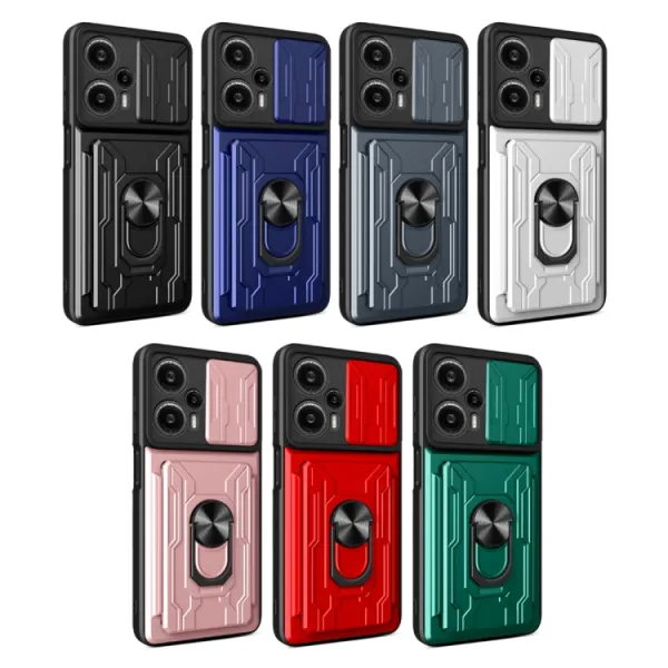 RING CAMERA Kryt s držiakom pre Xiaomi Poco F5 biely