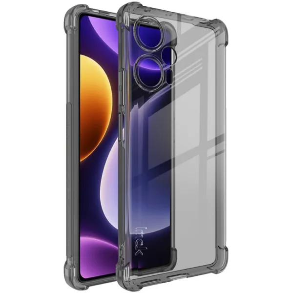 IMAK Ochranný silikónový kryt Xiaomi Poco F5 čierny
