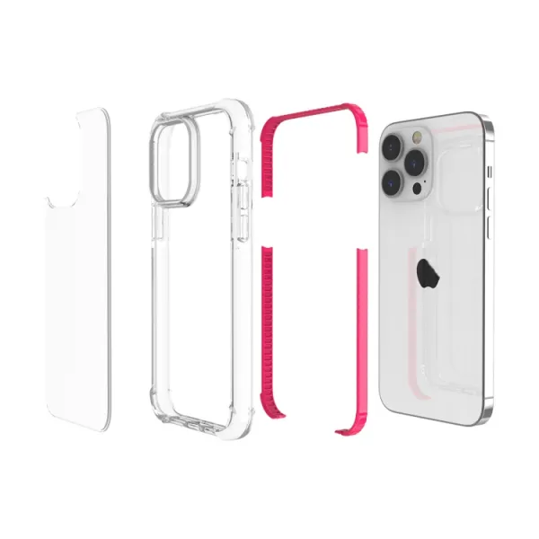 SPRING Ochranný kryt pre Apple iPhone 15 Pro Max ružový