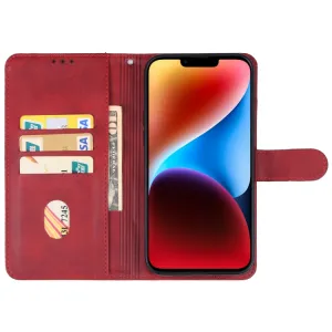 SMOOTH Peňaženkové puzdro pre Apple iPhone 15 Plus červené