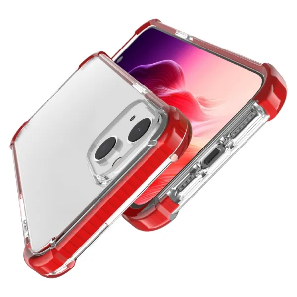 SPRING Ochranný kryt pre Apple iPhone 15 Plus červený