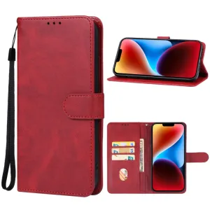 SMOOTH Peňaženkové puzdro pre Apple iPhone 15 Plus červené