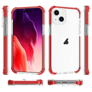 SPRING Ochranný kryt pre Apple iPhone 15 Plus červený