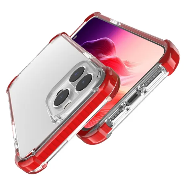 SPRING Ochranný kryt pre Apple iPhone 15 Pro červený