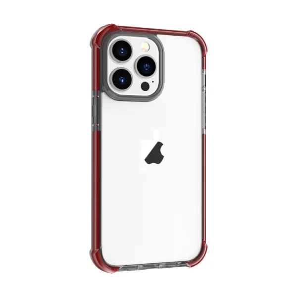 SPRING Ochranný kryt pre Apple iPhone 15 Pro Max bordový