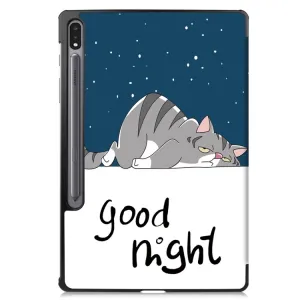 ART Zaklápacie puzdro pre Samsung Galaxy Tab S9 LAZY CAT