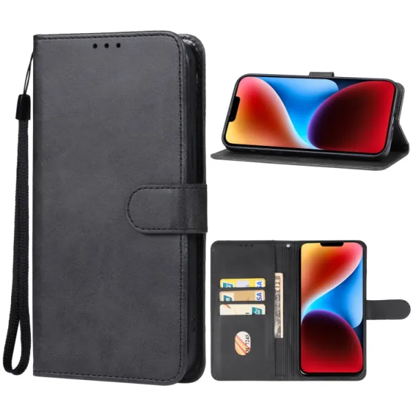 SMOOTH Peňaženkové puzdro pre Apple iPhone 15 Plus čierne