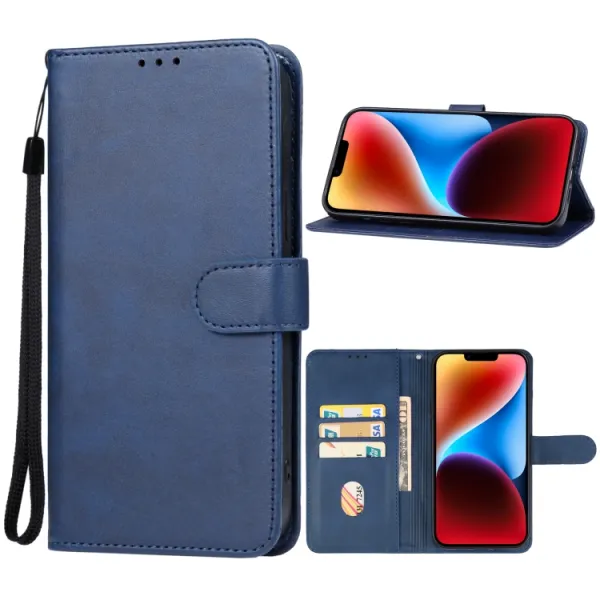 SMOOTH Peňaženkové puzdro pre Apple iPhone 15 Plus modré