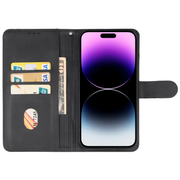 SMOOTH Peňaženkové puzdro pre Apple iPhone 15 Pro Max čierne