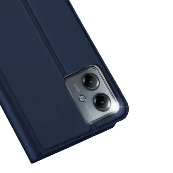DUX Zaklápacie puzdro pre Motorola Moto G14 modré