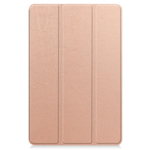 LEATHER Zaklápací kryt pre Teclast M40 Plus ružovozlatý