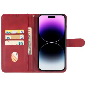 SMOOTH Peňaženkové puzdro pre Apple iPhone 15 Pro červené