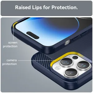 FLEXI TPU Kryt pre Apple iPhone 15 Pro Max modrý