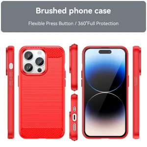 FLEXI TPU Kryt pre Apple iPhone 15 Pro Max červené