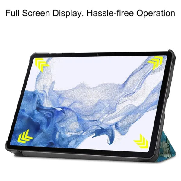 ART Zaklápacie puzdro pre Samsung Galaxy Tab S9 APRICOT BLOSSOM