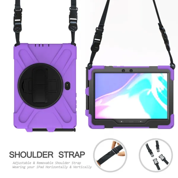 STANDING ULTRA Odolný kryt pre Samsung Galaxy Tab Active Pro (T540 / T545) / Tab Active4 Pro / Tab Active5 Pro fialový