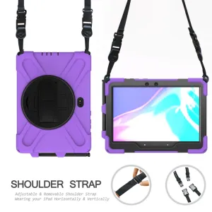 STANDING ULTRA Odolný kryt pre Samsung Galaxy Tab Active Pro (T540 / T545) / Tab Active4 Pro / Tab Active5 Pro fialový
