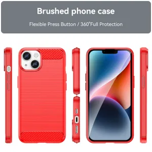 FLEXI TPU Kryt pre Apple iPhone 15 Plus červený