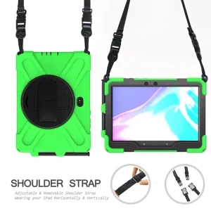 STANDING ULTRA Odolný kryt pre Samsung Galaxy Tab Active Pro (T540 / T545) / Tab Active4 Pro / Tab Active5 Pro zelený