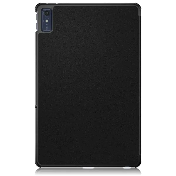 LEATHER Zaklápací kryt pre Lenovo Tab M10 5G čierny