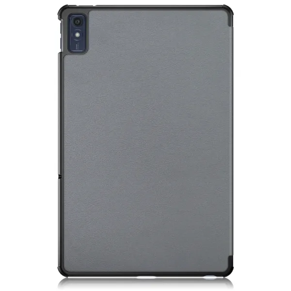 LEATHER Zaklápací kryt pre Lenovo Tab M10 5G šedý