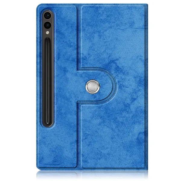 MARBLE Zaklápacie puzdro Samsung Galaxy Tab S9 modré