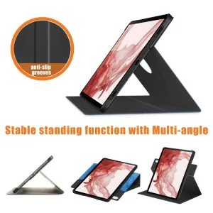 MARBLE Zaklápacie puzdro Samsung Galaxy Tab S9 modré