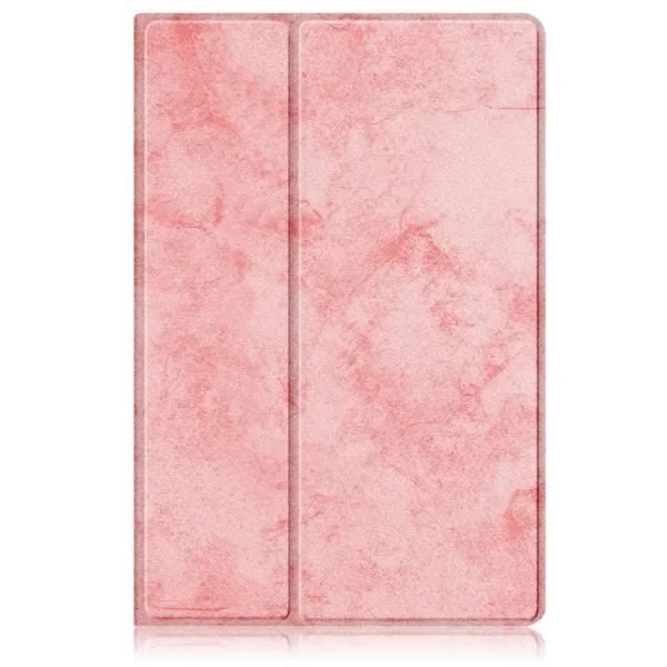 MARBLE Zaklápacie puzdro Samsung Galaxy Tab S9 ružové