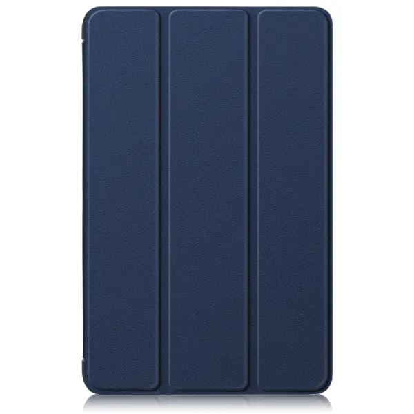 LEATHER Zaklápací kryt pre Lenovo Tab M10 5G modrý