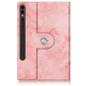 MARBLE Zaklápacie puzdro Samsung Galaxy Tab S9 ružové