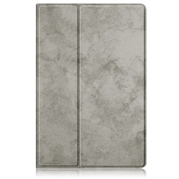 MARBLE Zaklápacie puzdro Samsung Galaxy Tab S9 šedé