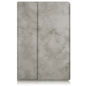 MARBLE Zaklápacie puzdro Samsung Galaxy Tab S9 šedé